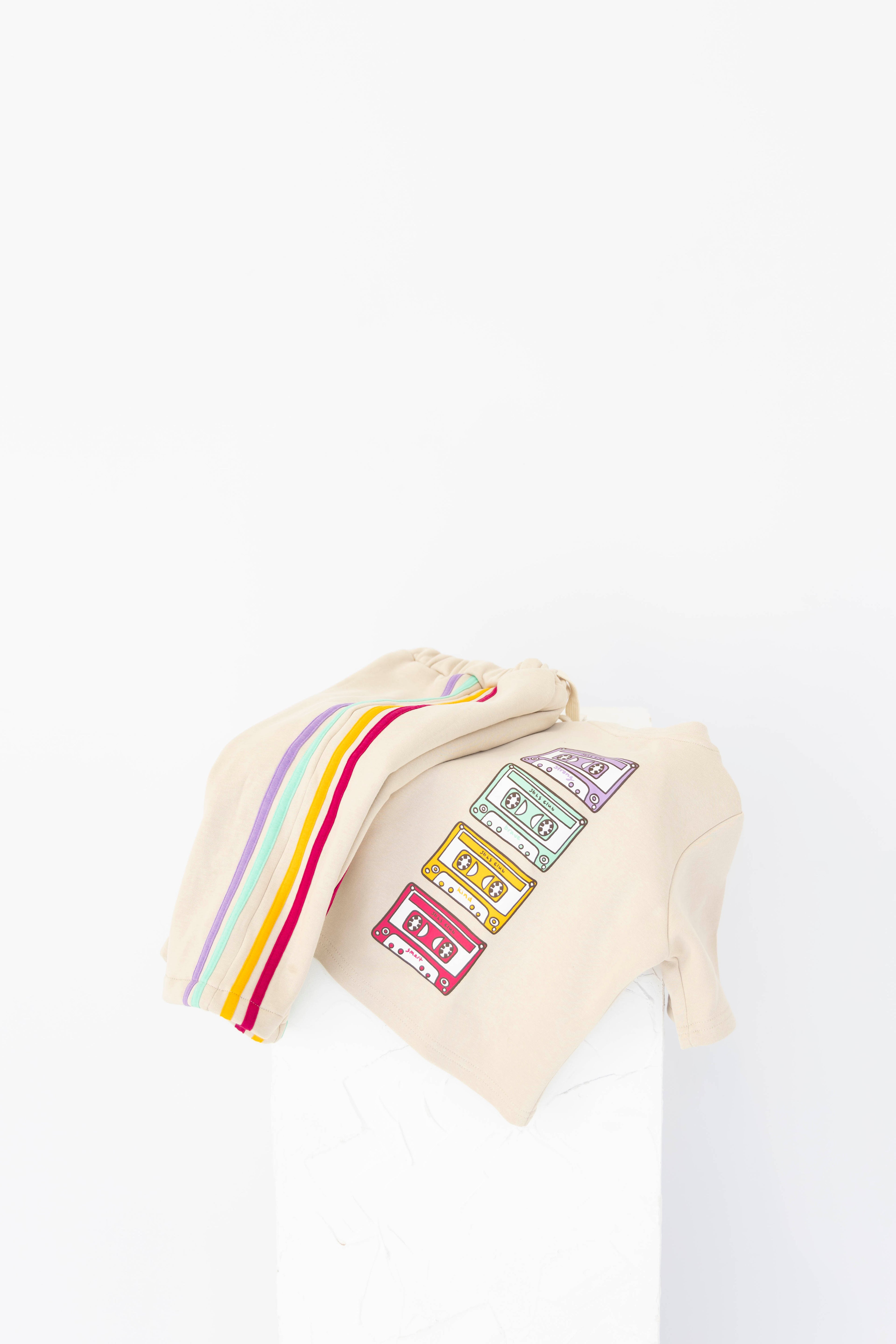 Cassette Graphic Knit Tee